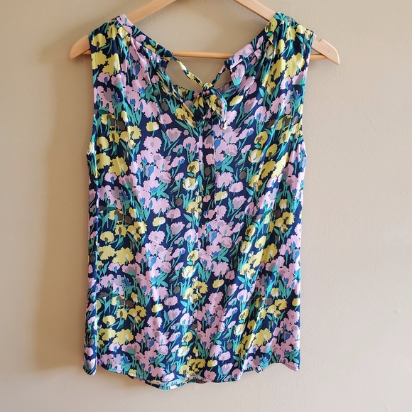 Boden floral sleeveless top sz 6 - Picture 2 of 7